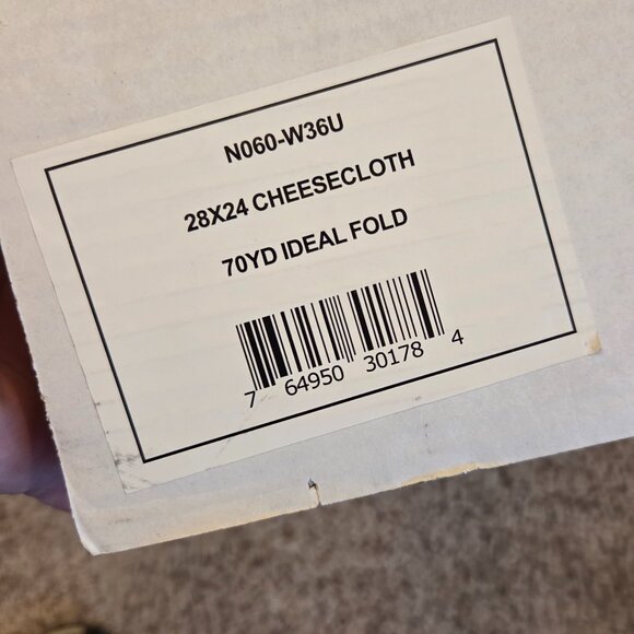 NIB Cheesecloth - Picture 2 of 2
